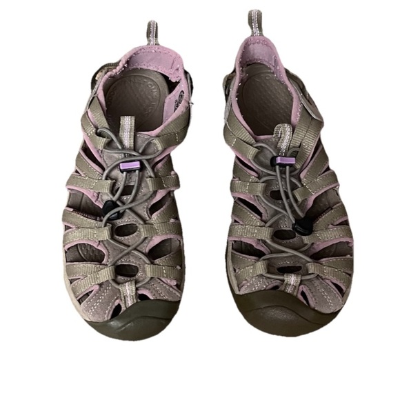 KEEN Newport H2 Womens 10 40.5 Purple Canvas Waterproof Hiking Sandals Shoes - Picture 4 of 10